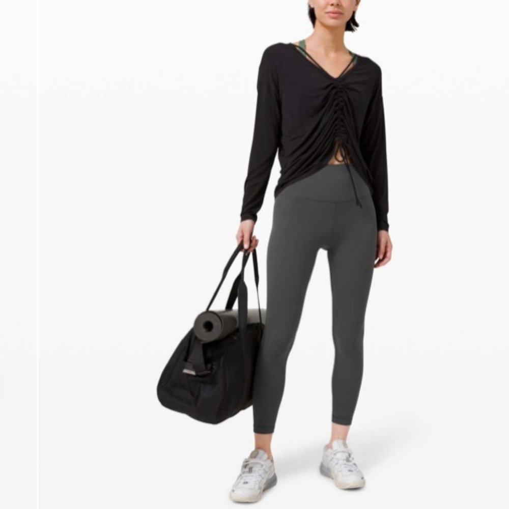 Lululemon Align Legging 23” Graphite Gray - image 3